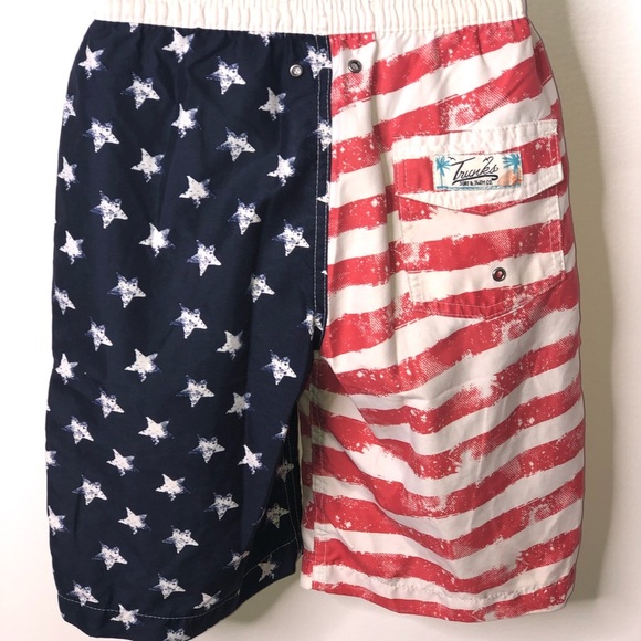 Trunks surf & swim co boys flag trunks - Picture 2 of 3